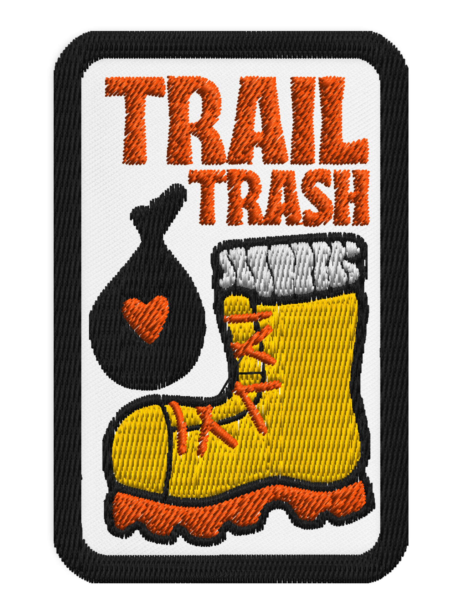 Trail Trash - Embroidered Garbadge - Image 2