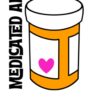 Medicated AF - Embroidered Garbadge - Image 2