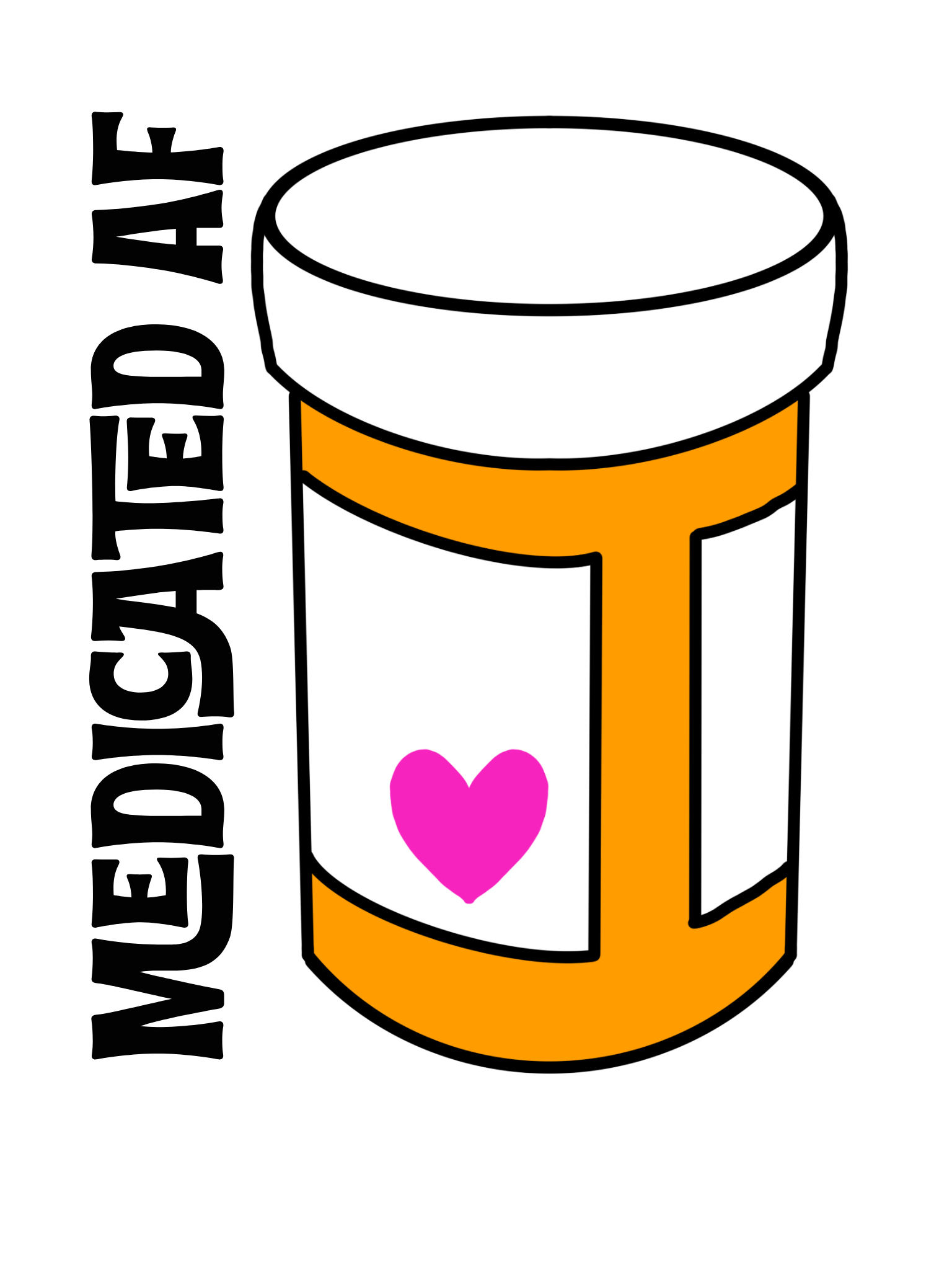 Medicated AF - Embroidered Garbadge - Image 2