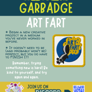 Art Fart - Embroidered Garbadge - Image 2