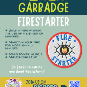 Firestarter - Embroidered Garbadge - Image 3