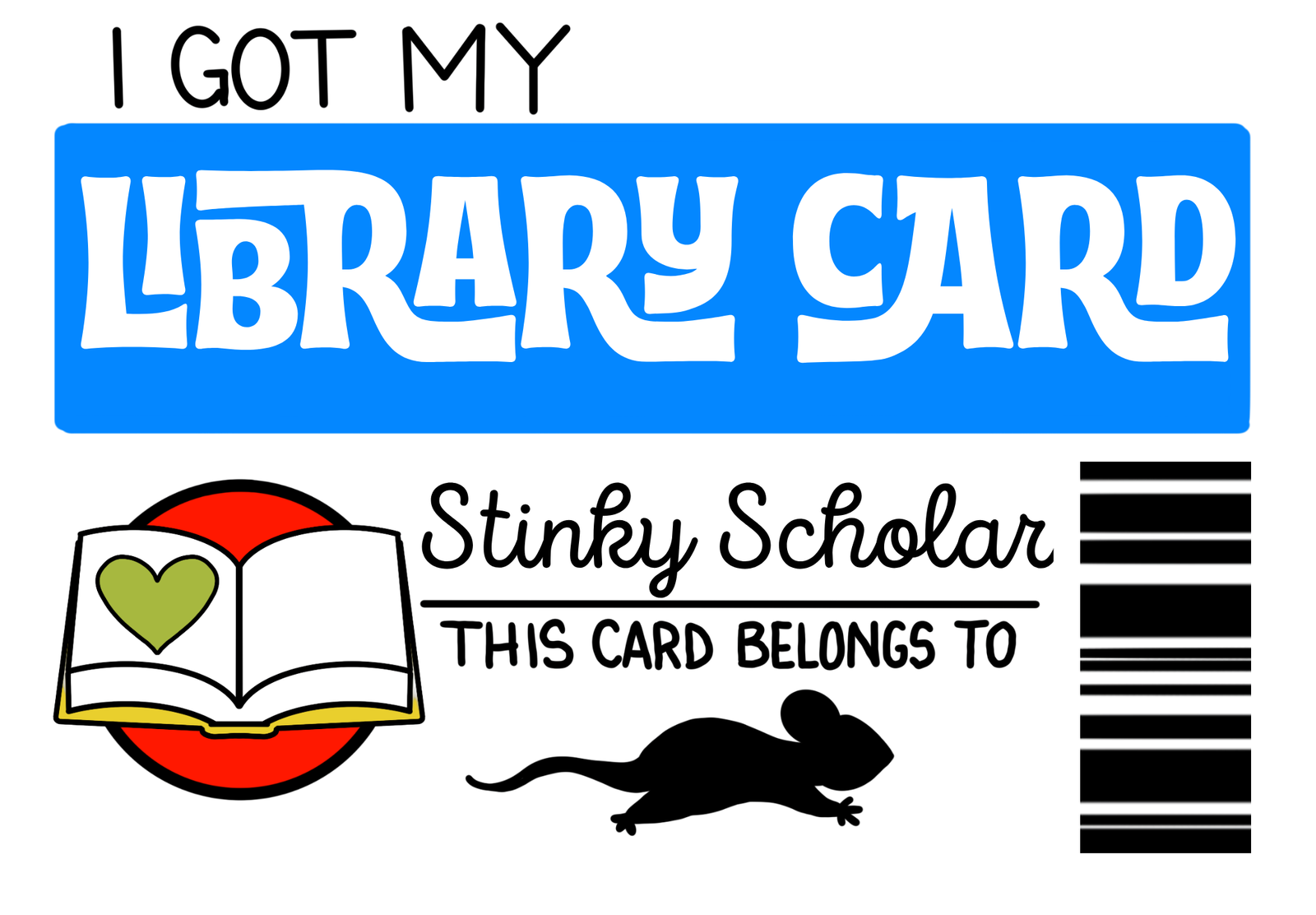 Stinky Scholar - Embroidered Garbadge - Image 3