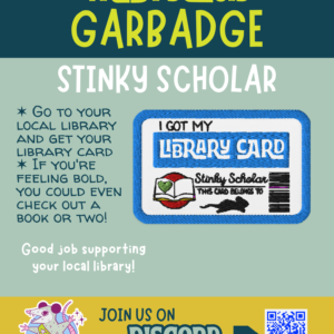 Stinky Scholar - Embroidered Garbadge - Image 2