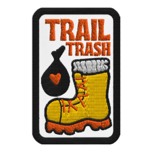 Trail Trash - Embroidered Garbadge - Image 1