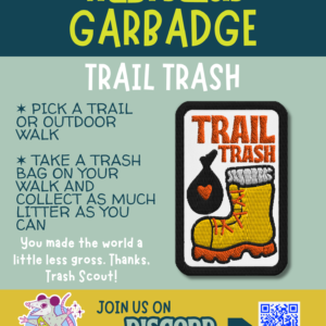 Trail Trash - Embroidered Garbadge - Image 4
