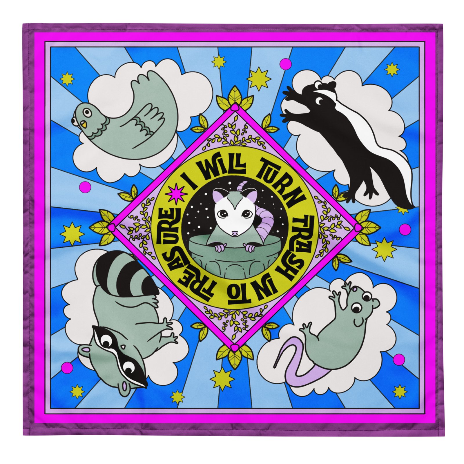 All-over print bandana - Image 3