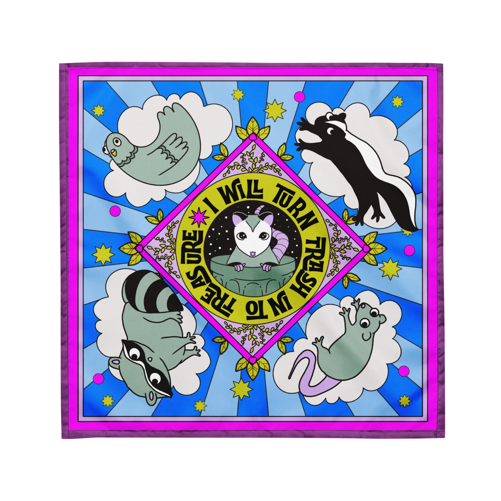 All-over print bandana - Image 2