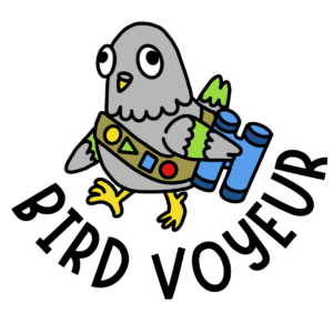 Bird Voyeur - Embroidered Garbadge - Image 4
