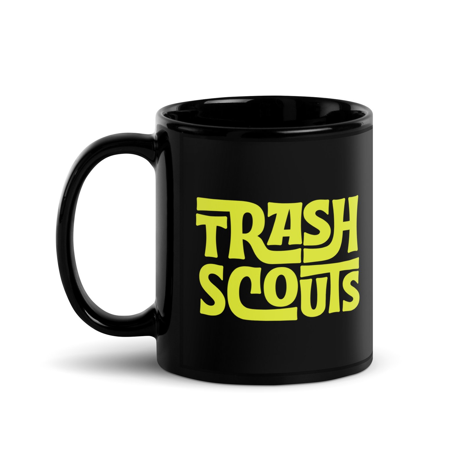 Trash Scouts - Black Mug - Image 3