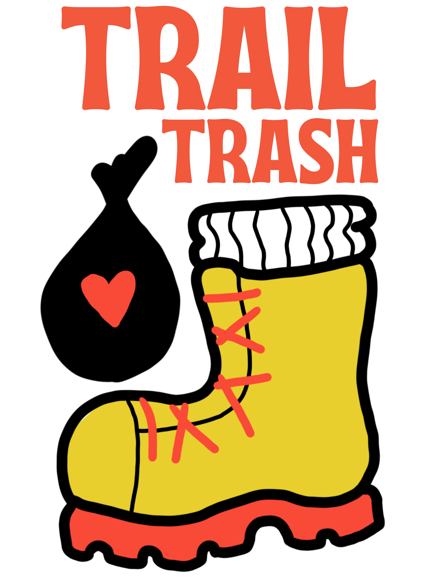 Trail Trash - Embroidered Garbadge - Image 3