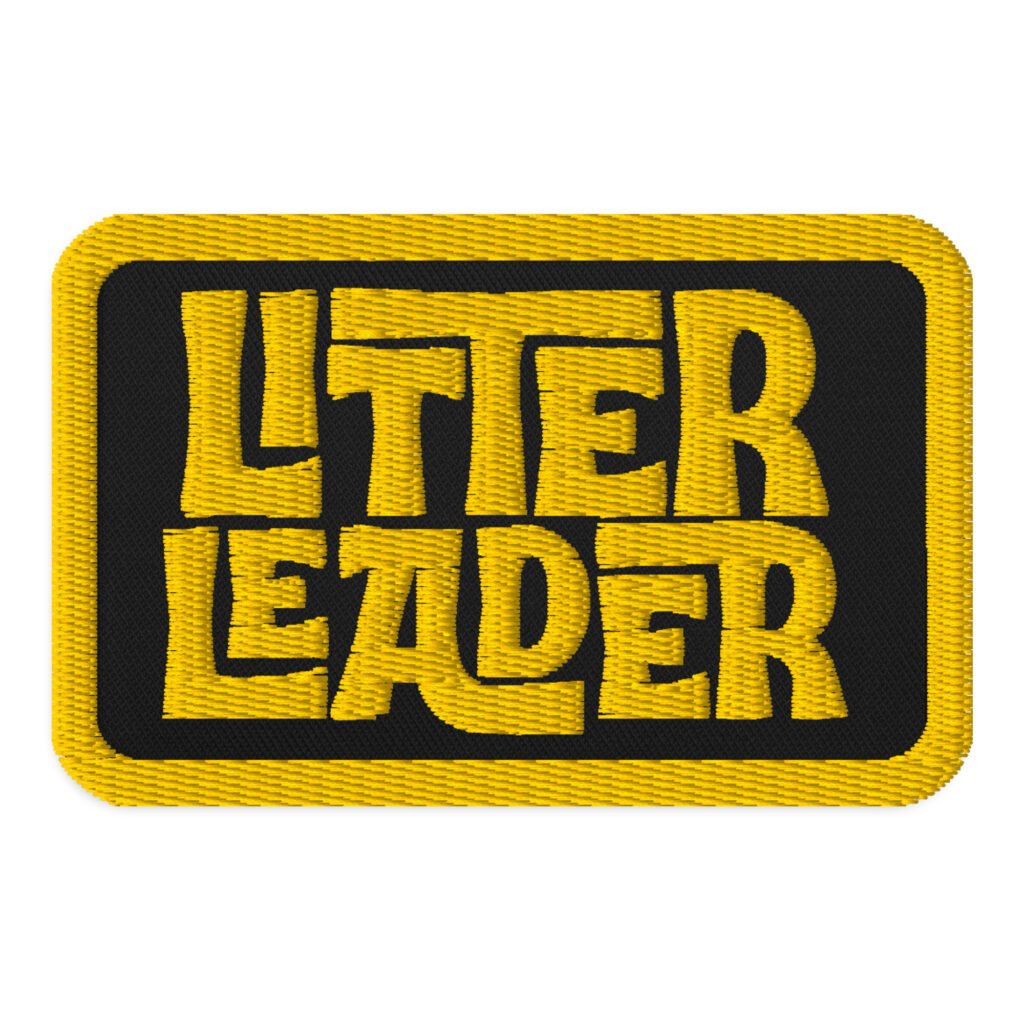 STANK RANK - Litter Leader - Embroidered Garbadge