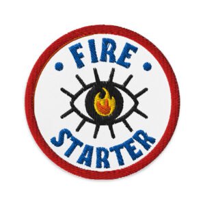 Firestarter - Embroidered Garbadge - Image 1