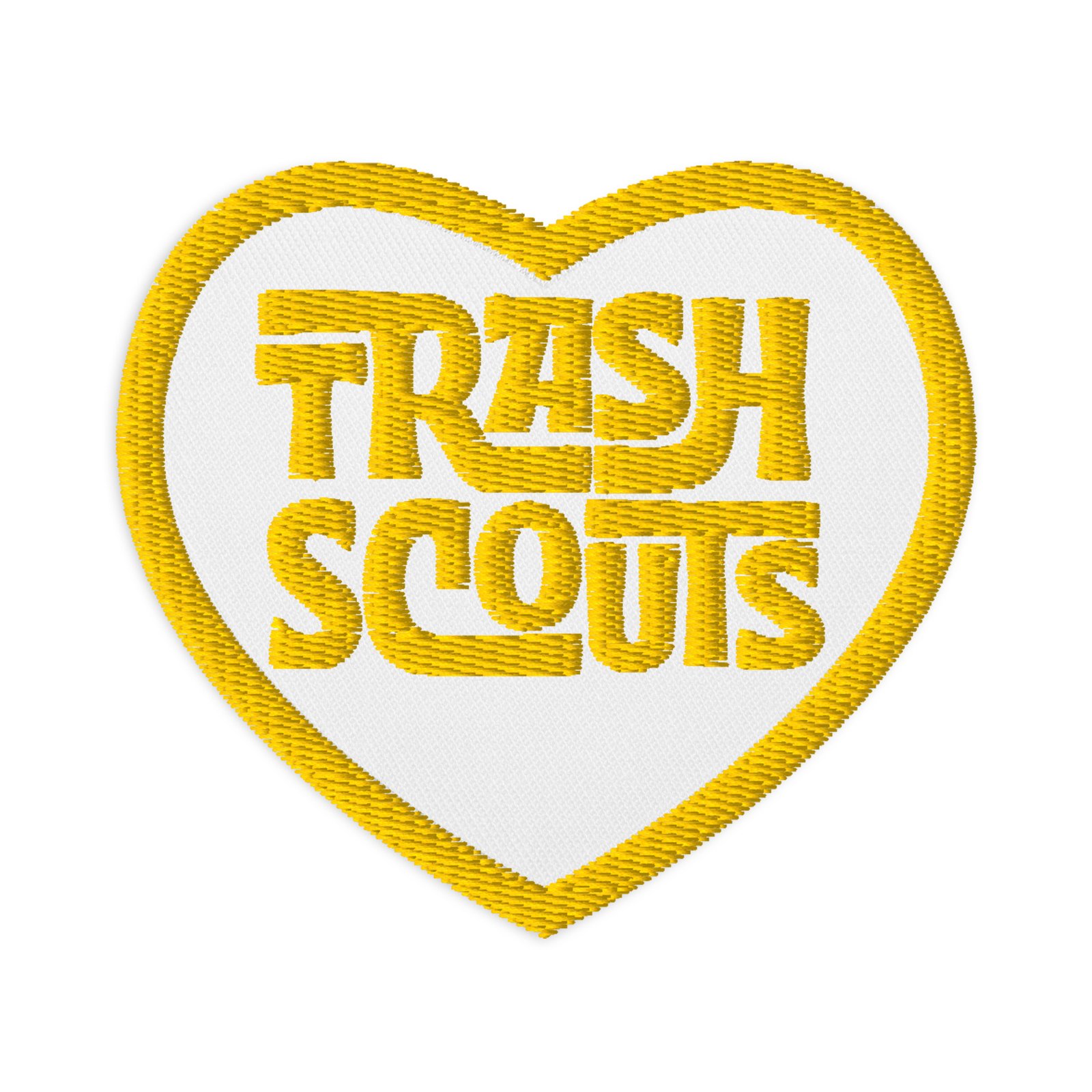 Trash Scouts Heart Embroidered Garbadge - Image 2