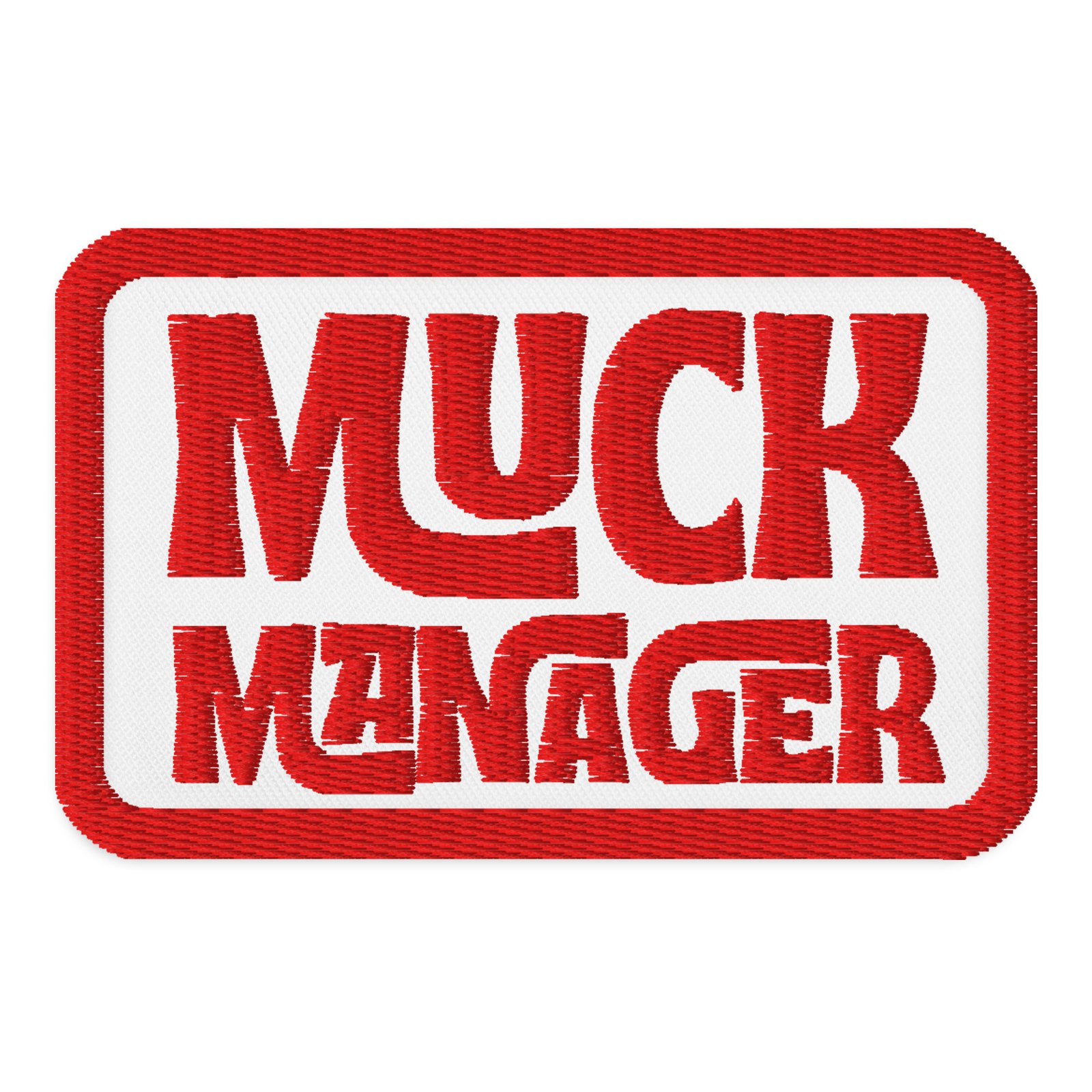 STANK RANK - Muck Manager - Embroidered Garbadge - Image 2