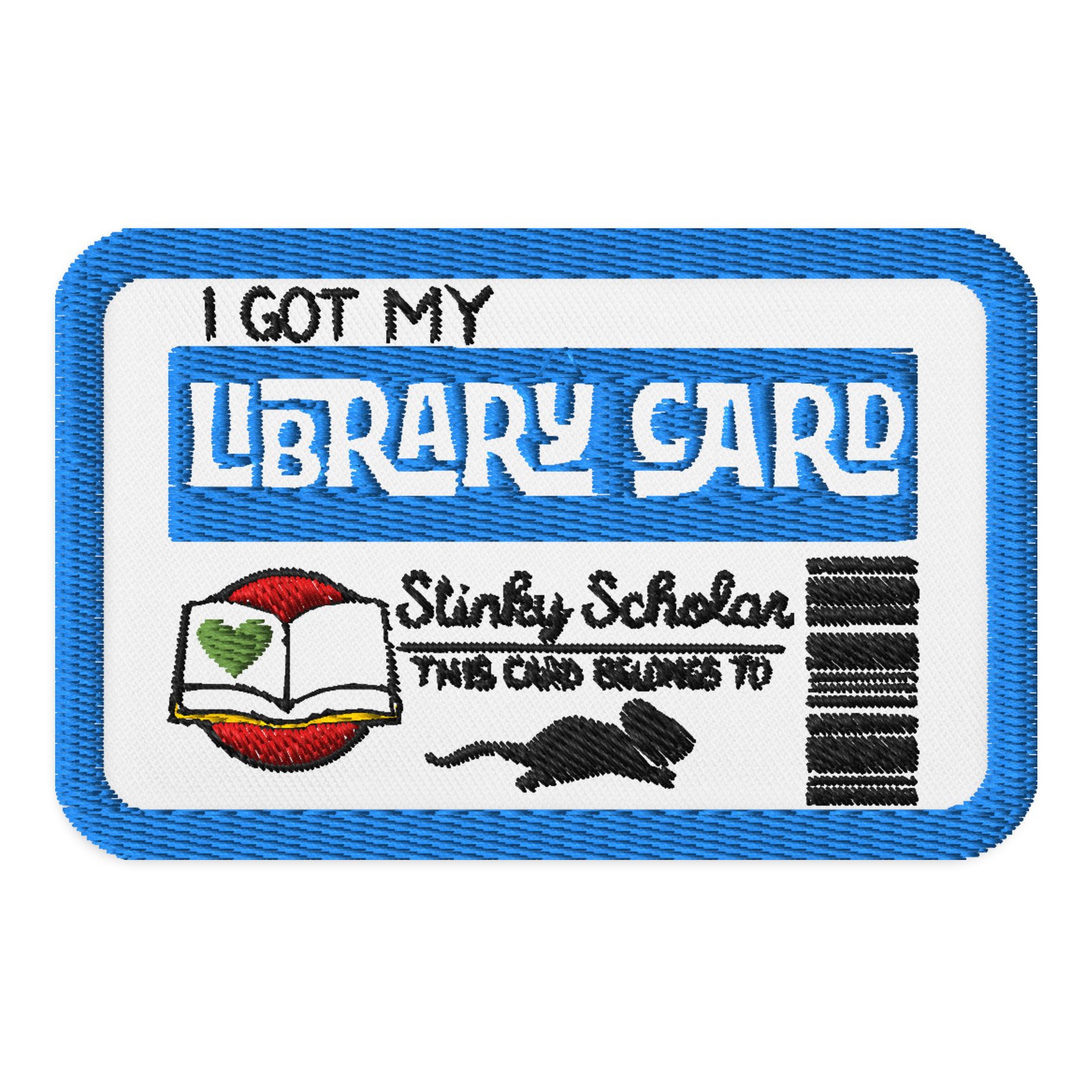 Stinky Scholar - Embroidered Garbadge