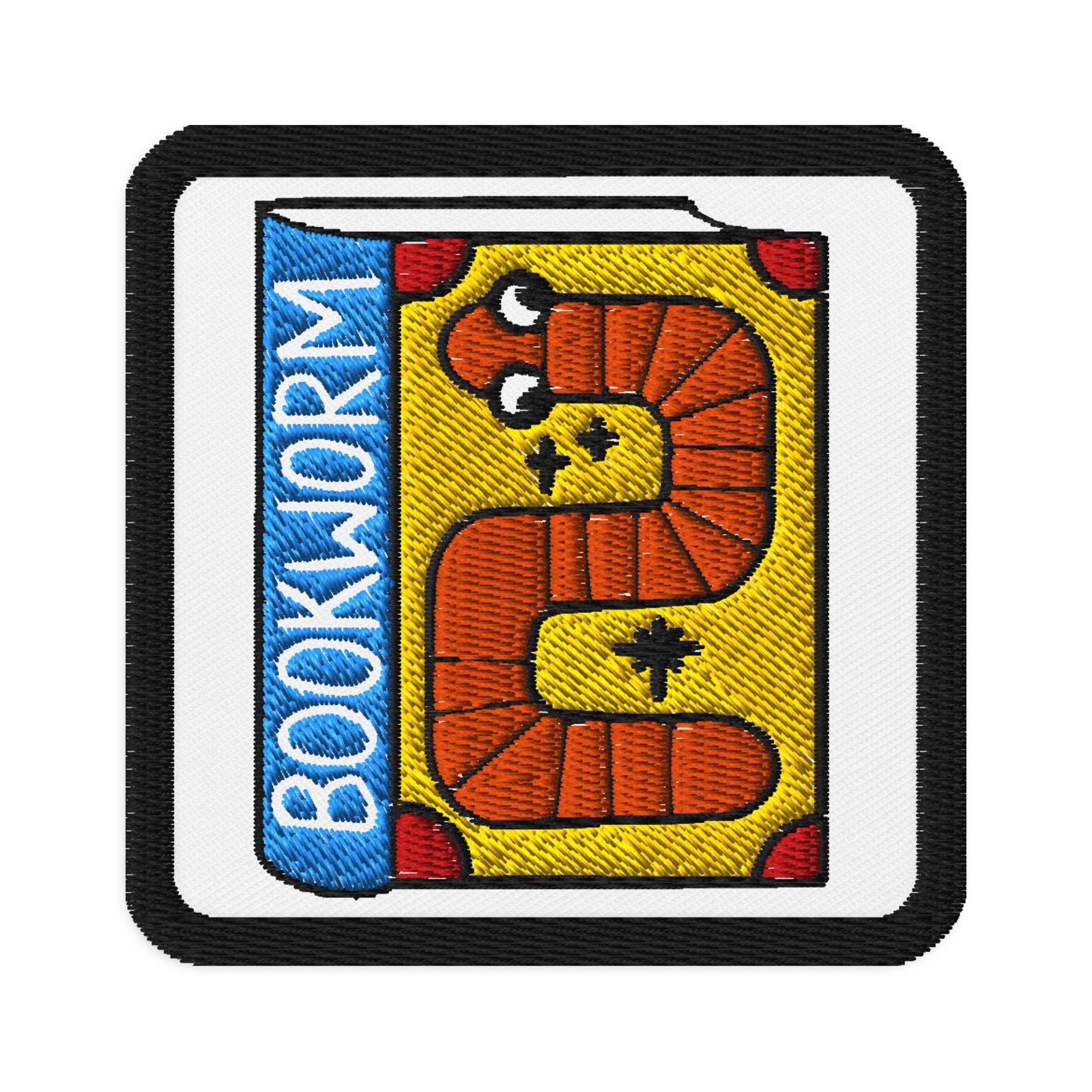 Bookworm - Embroidered Garbadge