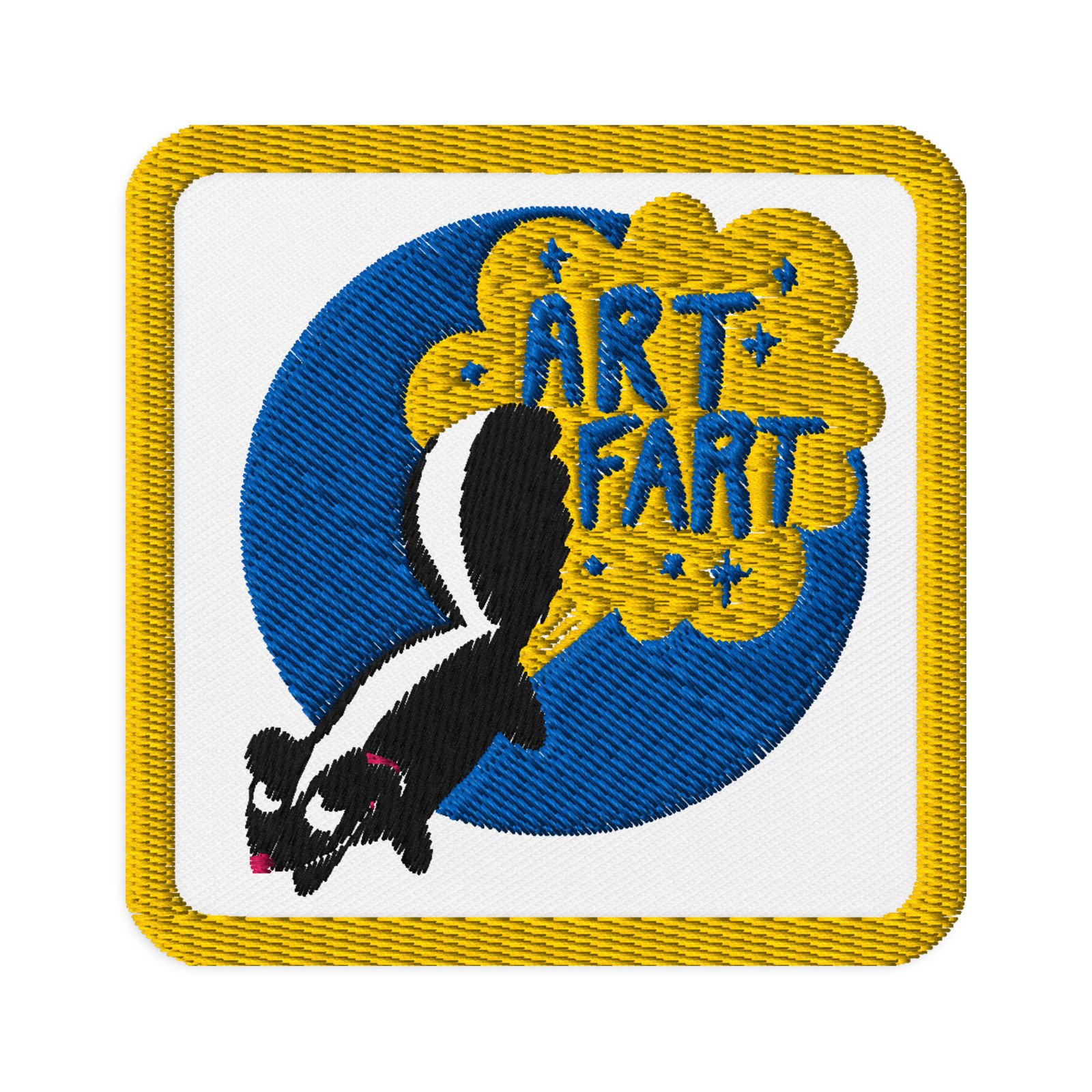 Art Fart - Embroidered Garbadge