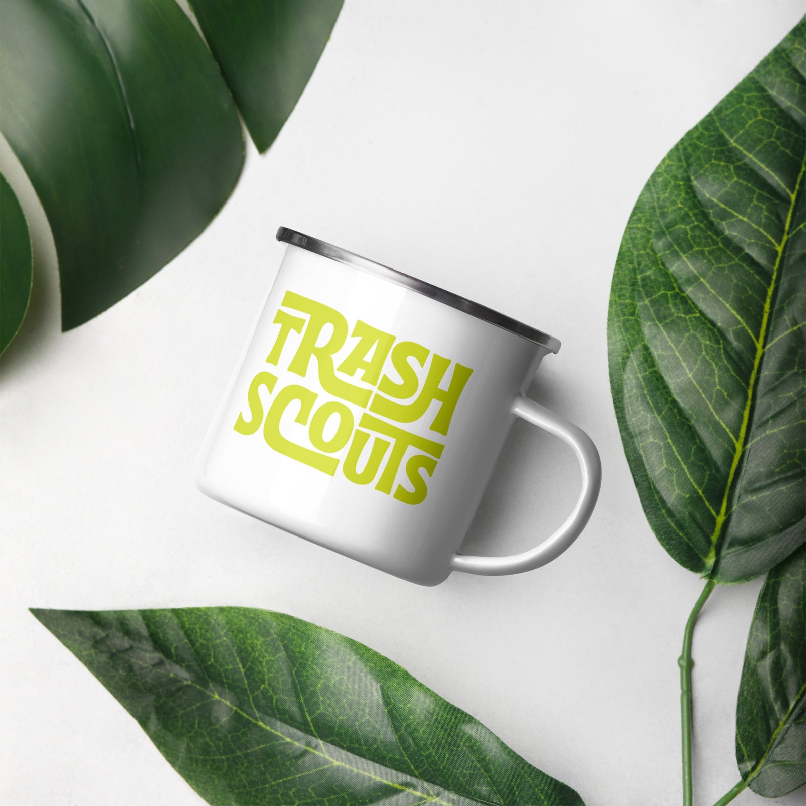 Trash Scouts - Enamel Mug - Image 3
