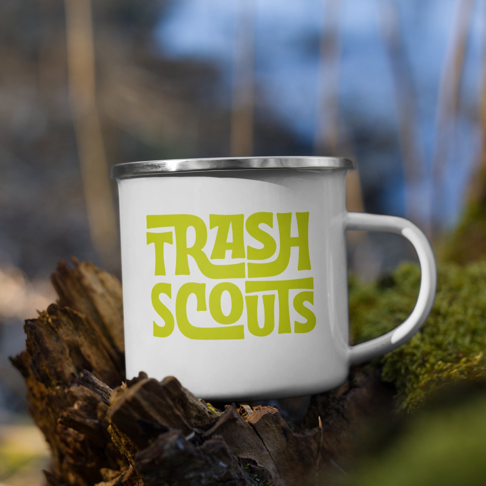 Trash Scouts - Enamel Mug - Image 6