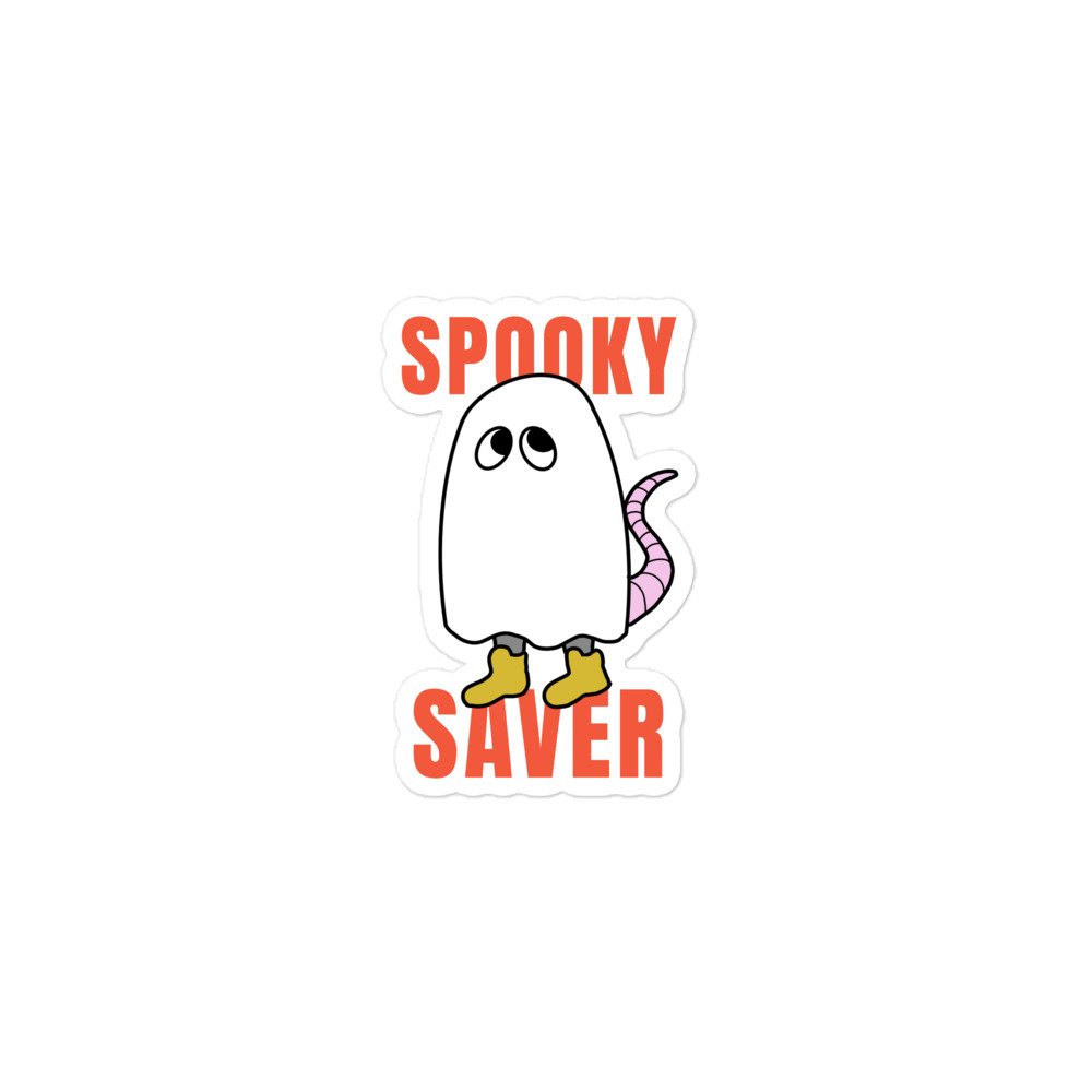 Spooky Saver - Garbadge - Sticker