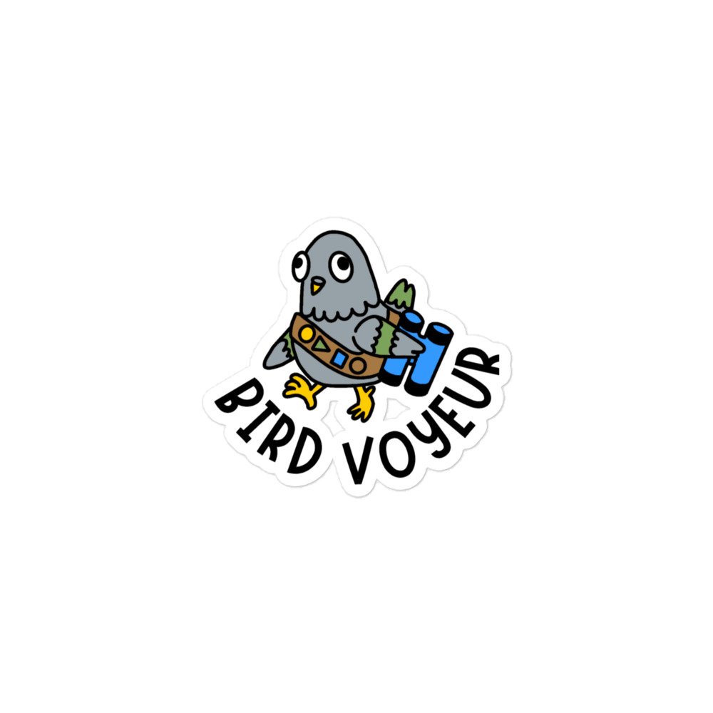 Bird Voyeur - Garbadge - Sticker