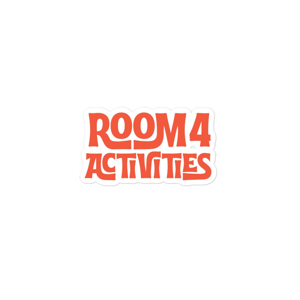 Room 4 Activities - Garbadge - Sticker