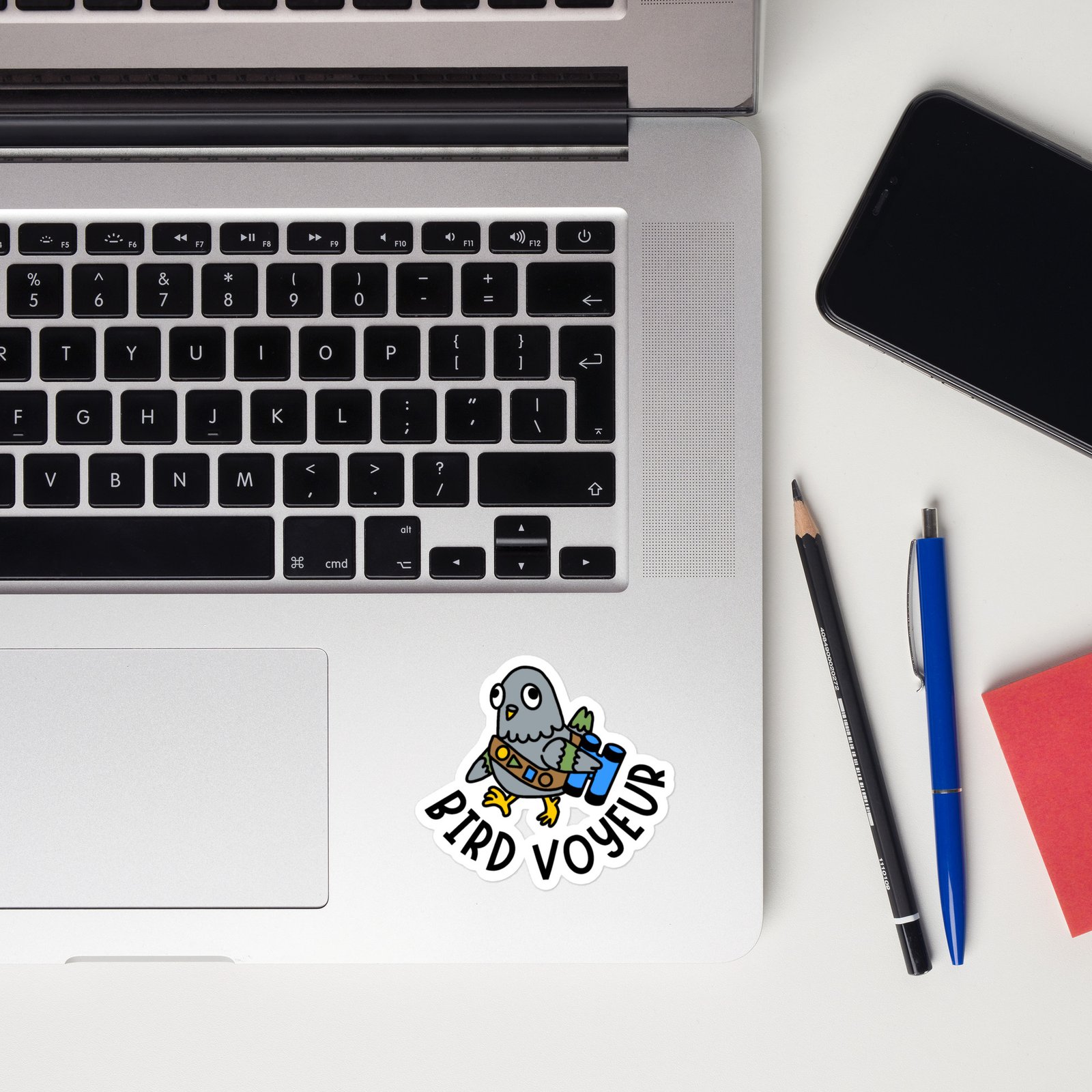 Bird Voyeur - Garbadge - Sticker - Image 13