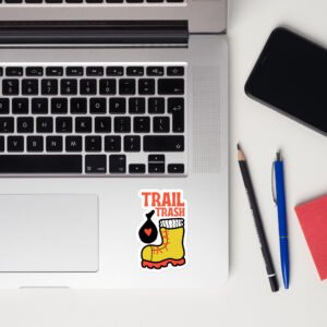 Trail Trash - Garbadge - Sticker - Image 13
