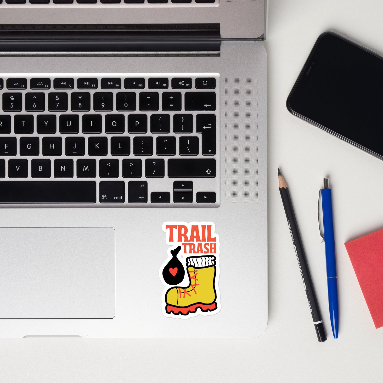 Trail Trash - Garbadge - Sticker - Image 13