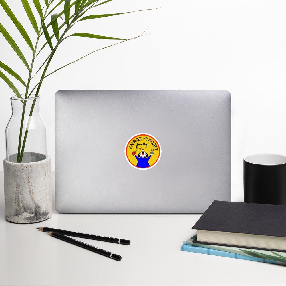 Finished a Project (Finally) - Garbadge - Sticker - Image 5