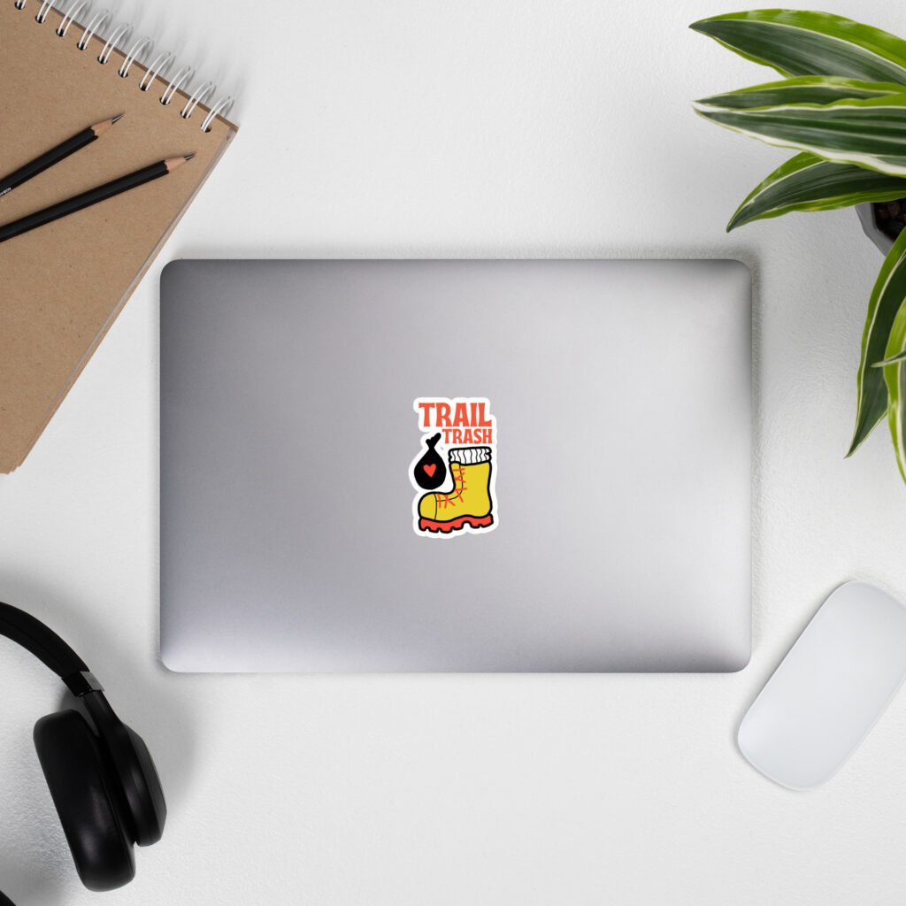 Trail Trash - Garbadge - Sticker