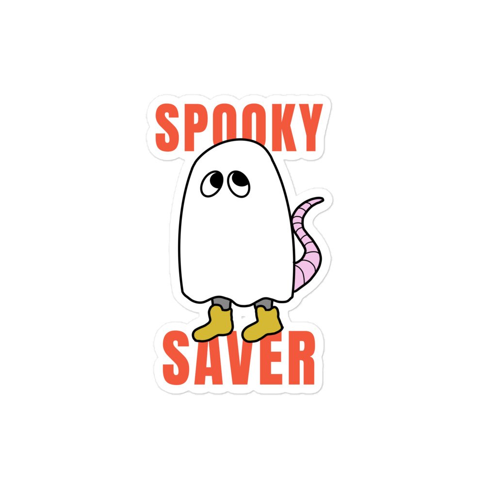 Spooky Saver - Garbadge - Sticker - Image 2