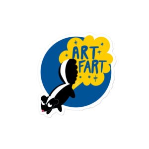 Art Fart - Garbadge - Sticker - Image 2