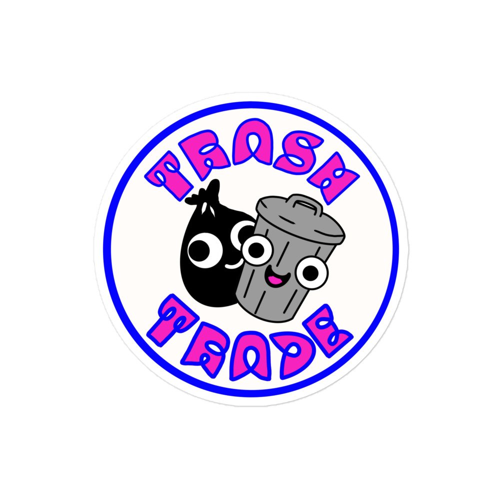 Trash Trade - Garbadge - Sticker - Image 2