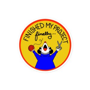 Finished a Project (Finally) - Garbadge - Sticker - Image 2