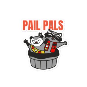 Pail Pals - Garbadge - Sticker - Image 2