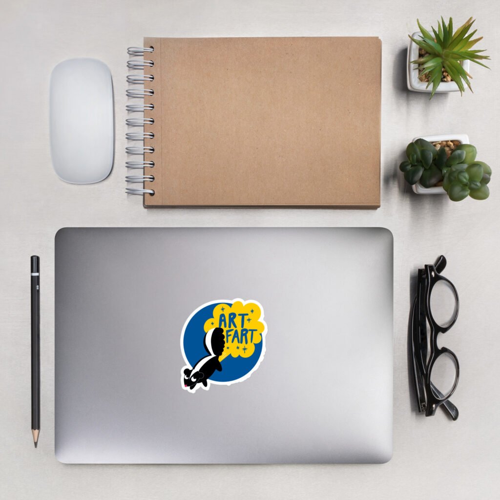 Art Fart - Garbadge - Sticker