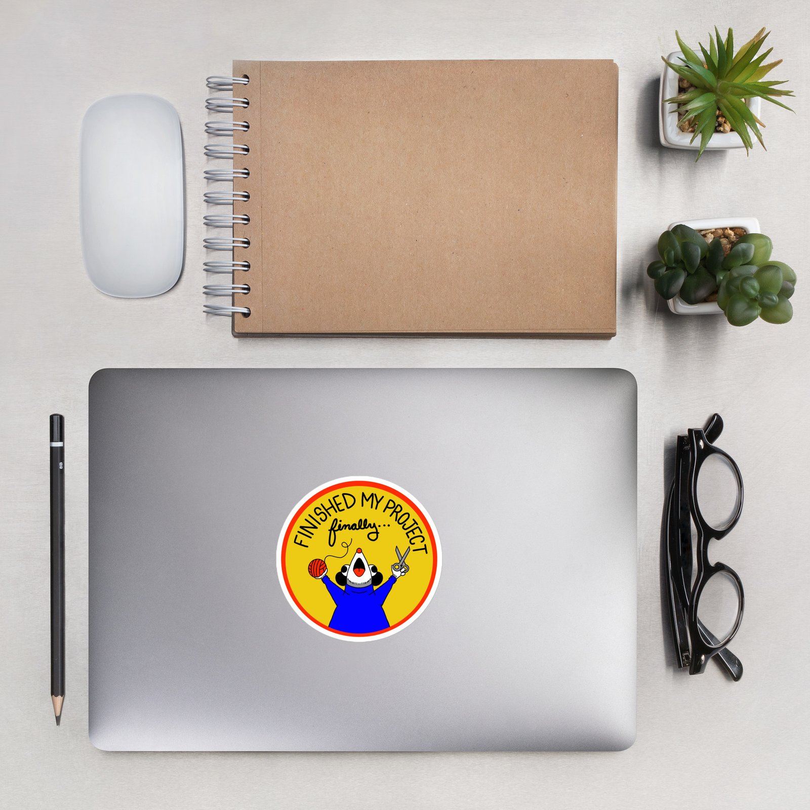 Finished a Project (Finally) - Garbadge - Sticker - Image 7