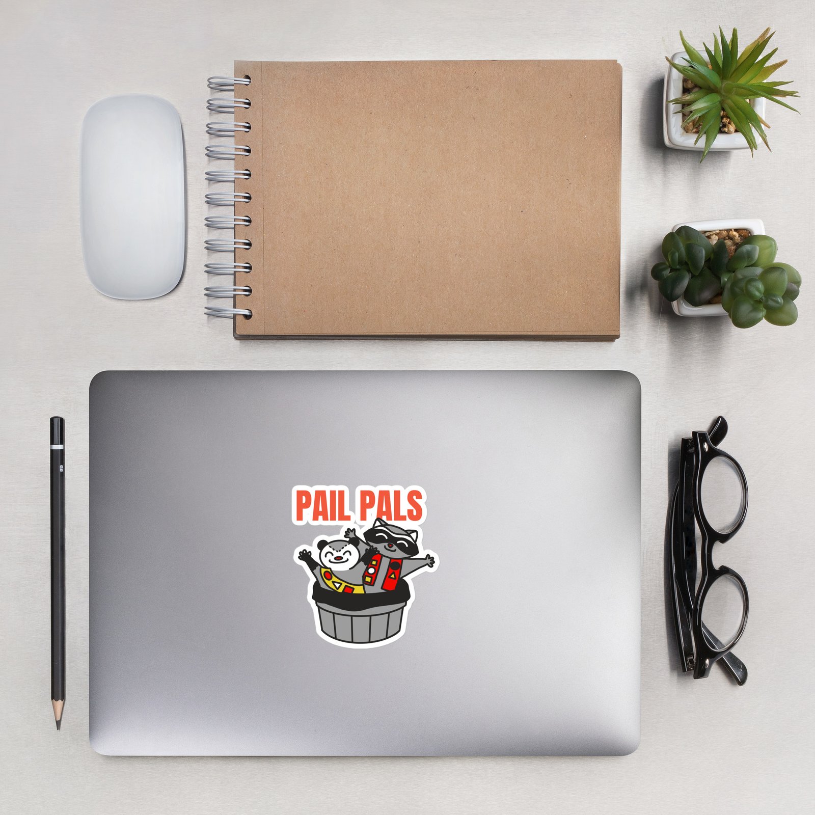 Pail Pals - Garbadge - Sticker - Image 7