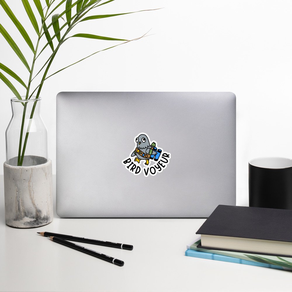 Bird Voyeur - Garbadge - Sticker - Image 8