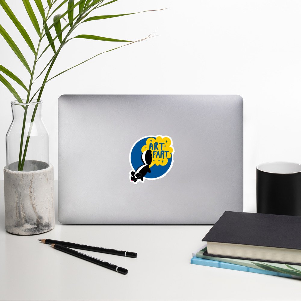 Art Fart - Garbadge - Sticker - Image 8