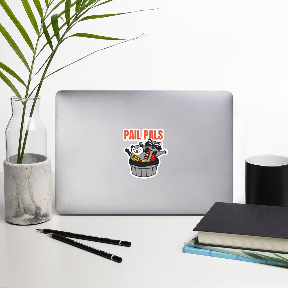 Pail Pals - Garbadge - Sticker - Image 8