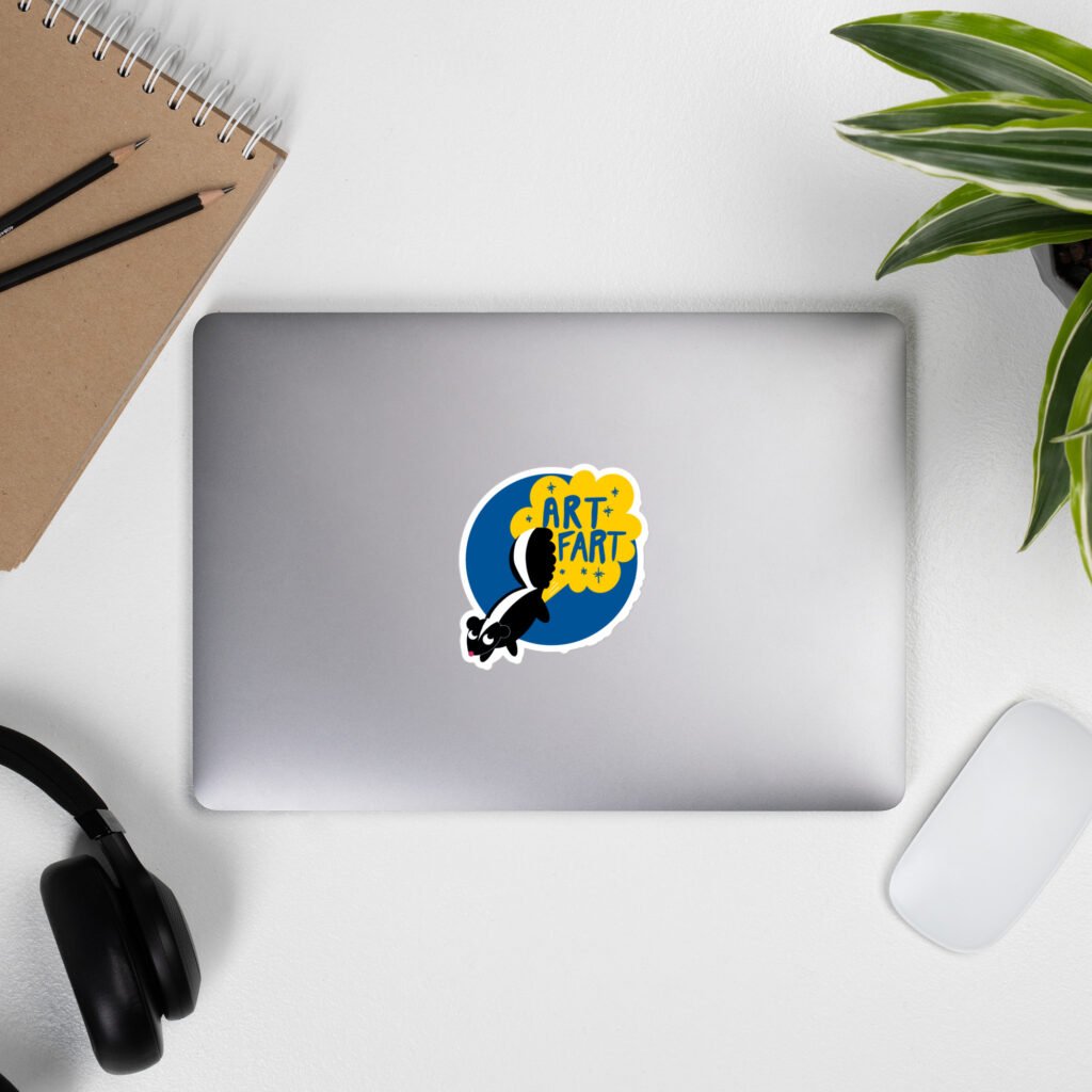 Art Fart - Garbadge - Sticker