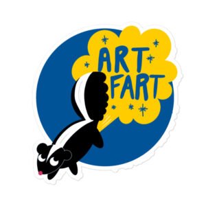 Art Fart - Garbadge - Sticker - Image 3