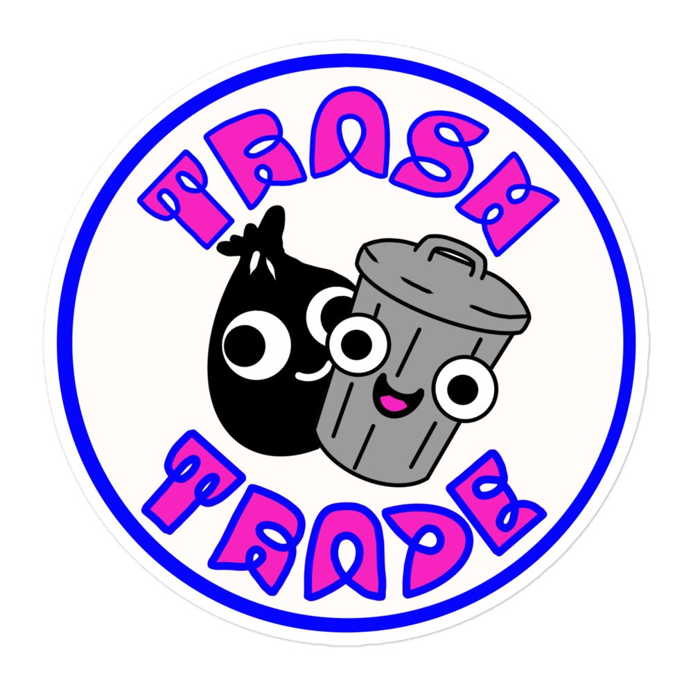 Trash Trade - Garbadge - Sticker - Image 3