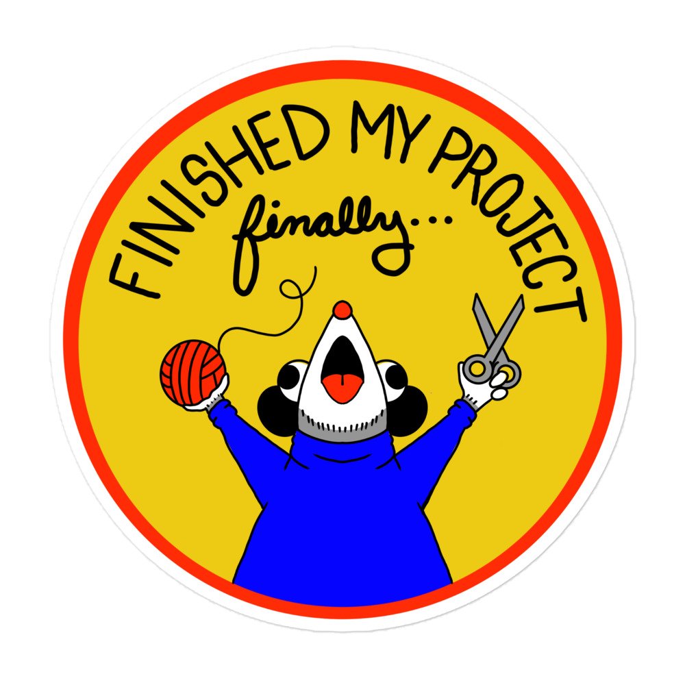 Finished a Project (Finally) - Garbadge - Sticker - Image 3
