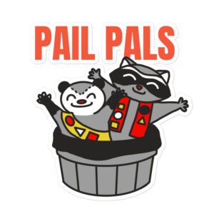 Pail Pals - Garbadge - Sticker - Image 3