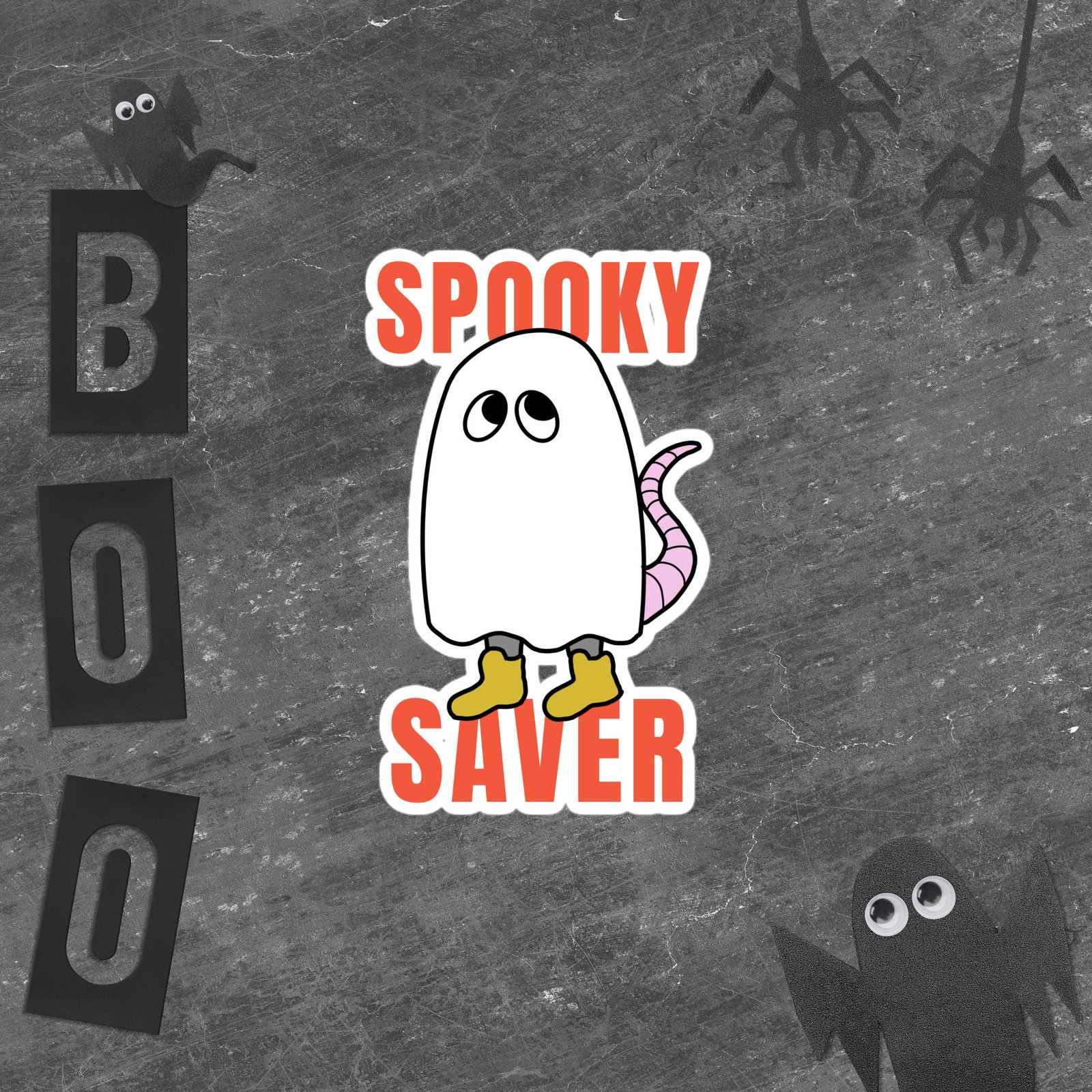 Spooky Saver - Garbadge - Sticker - Image 27