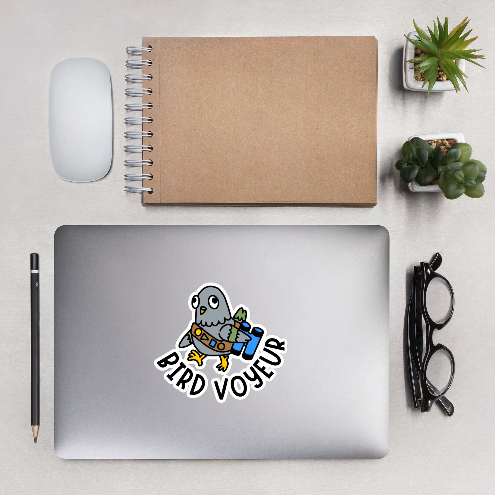 Bird Voyeur - Garbadge - Sticker - Image 10