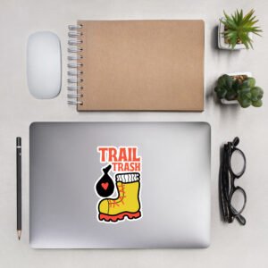 Trail Trash - Garbadge - Sticker - Image 10